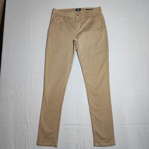 Jones New York Signature Madison pants women's size 6 tan colour skinny